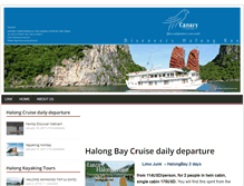 Tablet Screenshot of kayakingvietnam.net
